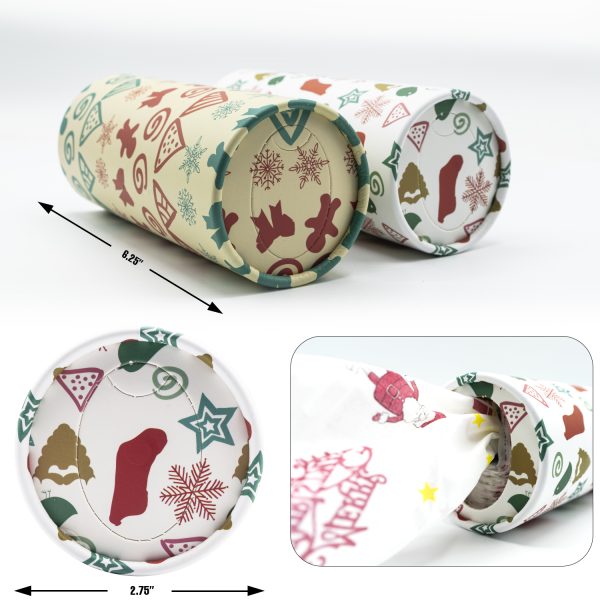 Car Tissues Holder with Facial Tissues - 4 PK - Travel Tissue Tubes Box Container Perfect Fit for Car Cup Holder Car Tissues Cylinder - Image 3