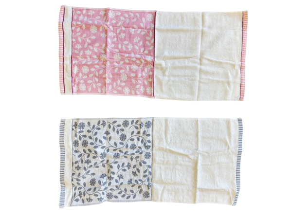 Bar Towels 100% Cotton Kitchen Towel Clean Restaurant 13.5"x27.5" each (2Pcs) - Image 2