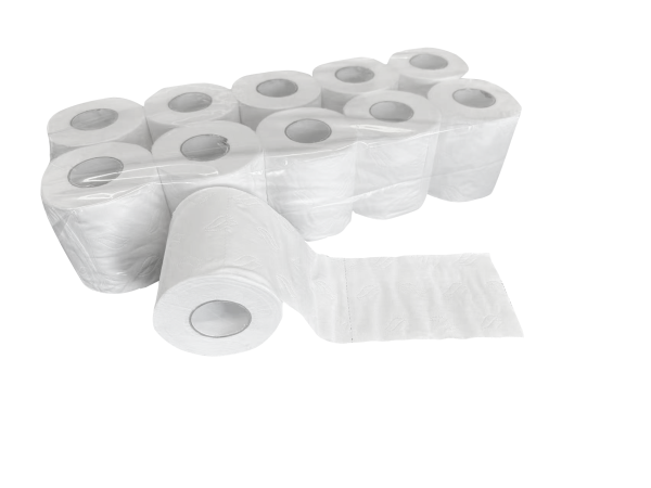 uTissue Household size 10 Roll Toilet Papers - 5-Ply Industrial Strength Tissue ,5-Ply Toilet Paper 18 Rolls = 72 Regular Rolls, 300 Sheets,Unscented